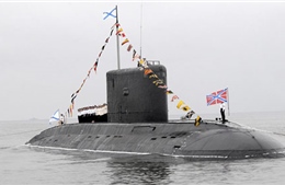 Tàu ngầm Kilo Nga hiện diện ngoài khơi Syria
